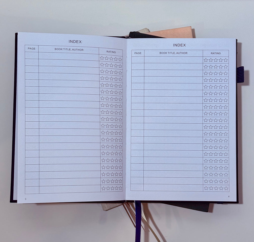 Reading Journal – Speckle Design By Keira